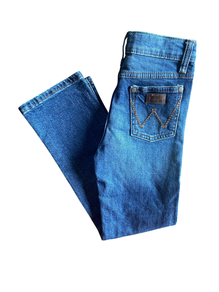 Pre-Loved Wrangler Retro Youth Boy's Denim Jean *Size 7 Slim - Deer Creek Mercantile