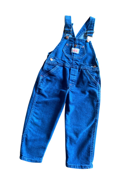 Pre-Loved Round House Denim Overalls Size 4 - Deer Creek Mercantile