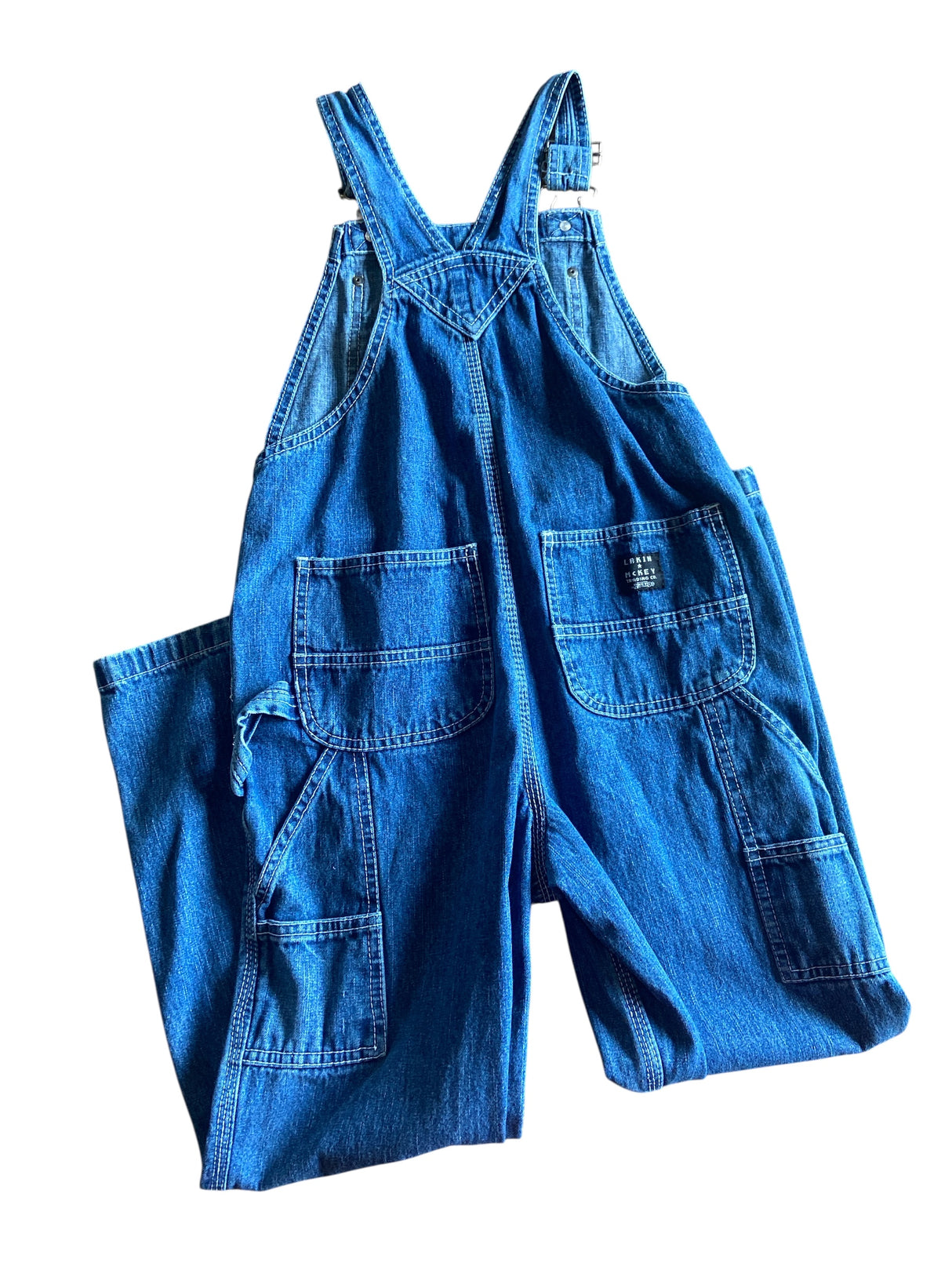 Pre-Loved Lakin Mc Key Overalls Boys Size 10 - Deer Creek Mercantile