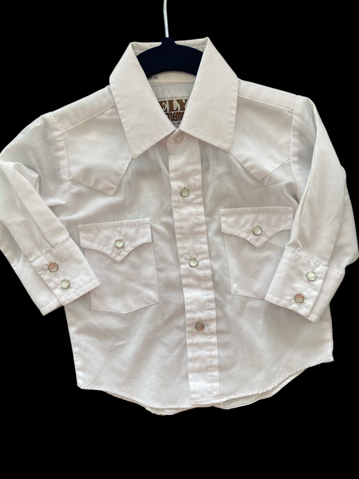 Pre-Loved Ely White Shirt *Newborn (0) - Deer Creek Mercantile