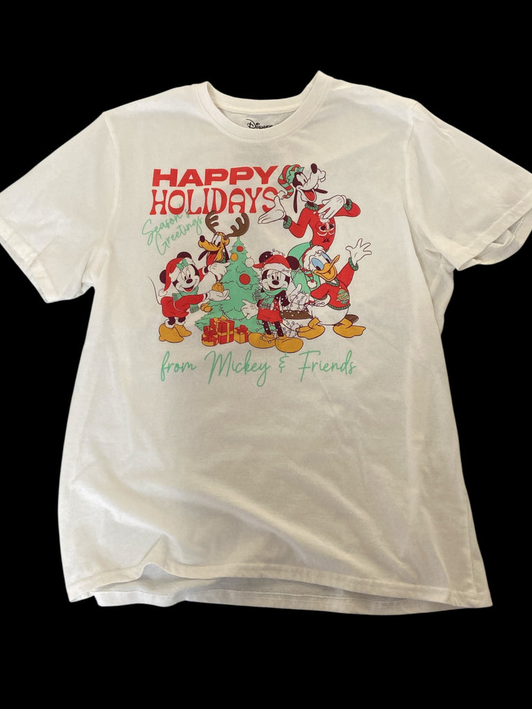 Pre-Loved Mickey Christmas Graphic Tee - Deer Creek Mercantile