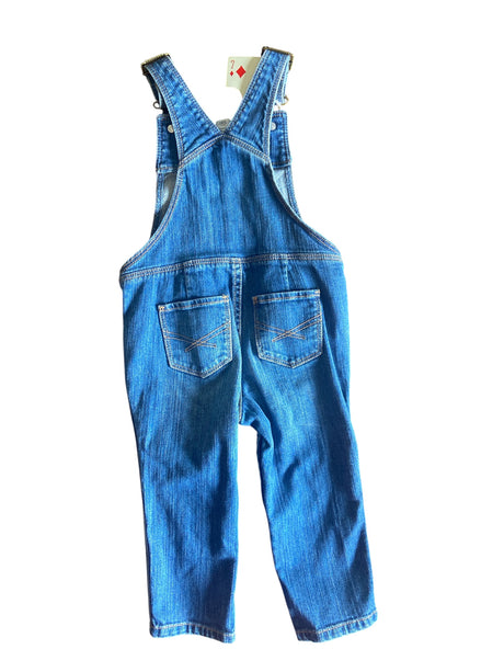 Pre-Loved Baby Gap Denim Overalls Size 18-24 M - Deer Creek Mercantile