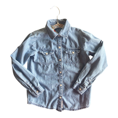 Pre-Loved Carter's Girls Denim Top *Size 6 - Deer Creek Mercantile