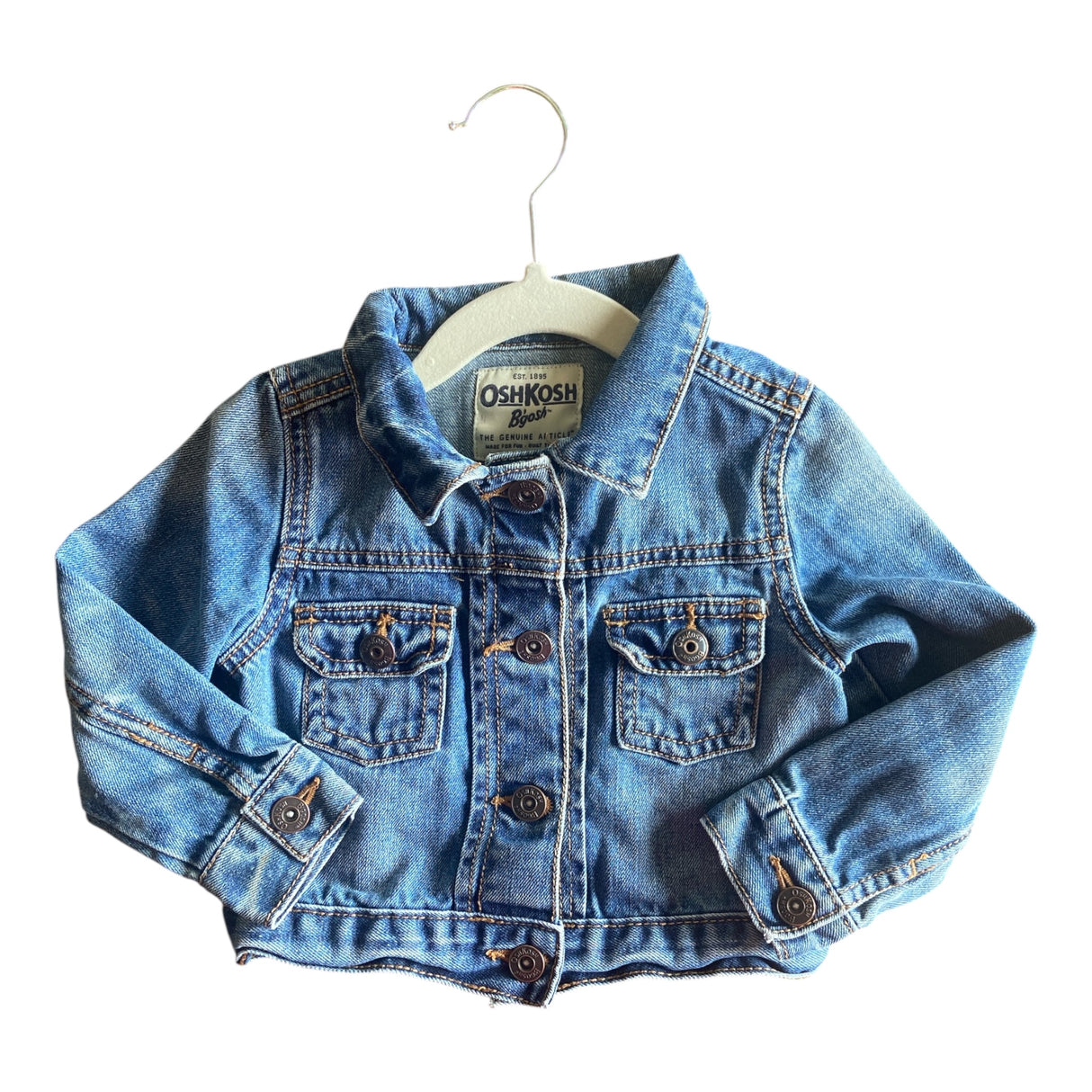 Pre-Loved Oshkosh Denim Jean Jacket *2T - Deer Creek Mercantile