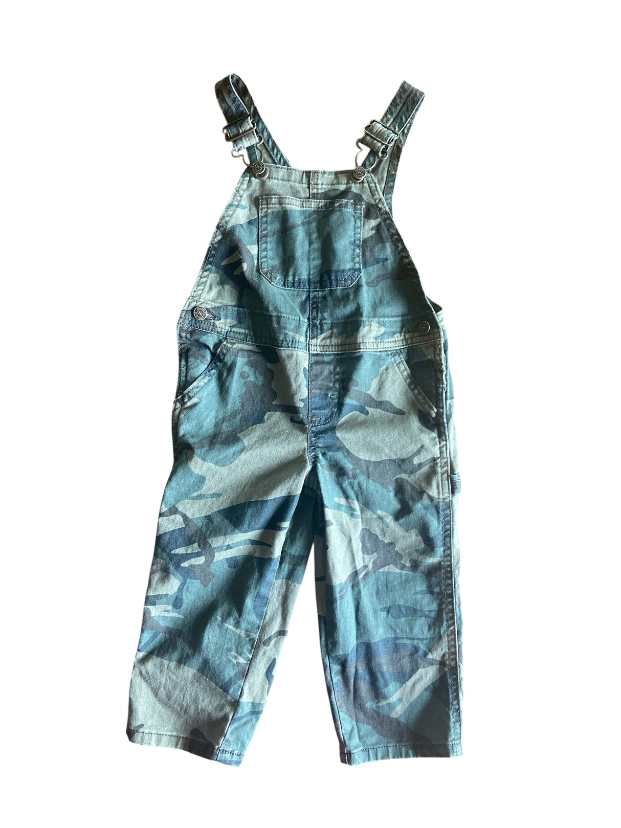 Pre-Loved Wrangler Camo Overalls *2T - Deer Creek Mercantile