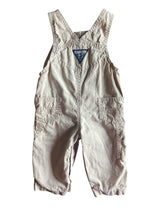 Pre-Loved OshKosh Tan Overalls Size 3/6 M - Deer Creek Mercantile