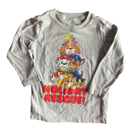 Pre-Loved Paw Patrol Holiday Rescue Long Sleeve Shirt *2T - Deer Creek Mercantile