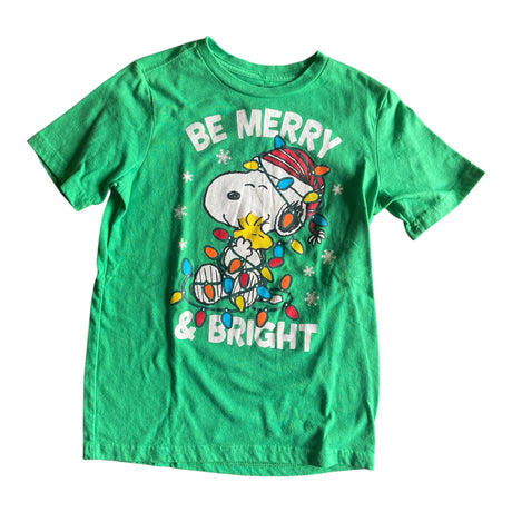 Pre-Loved Peanuts Christmas Youth Graphic Tee *Youth Small - Deer Creek Mercantile