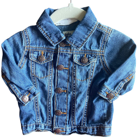 Pre-Loved Baby B'Gosh Denim Jacket Size 0/3 m - Deer Creek Mercantile