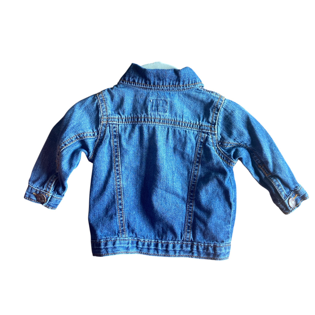 Pre-Loved Baby B'Gosh Denim Jacket Size 0/3 m - Deer Creek Mercantile