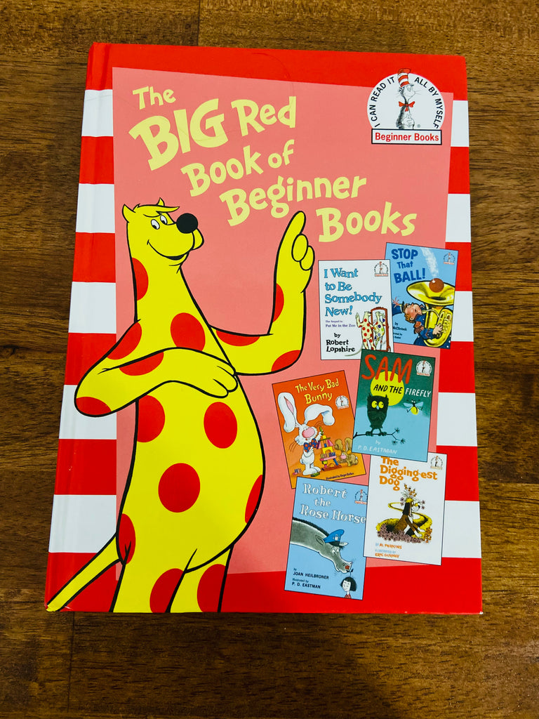 Vintage Big Red Book Of Beginner Books – Deer Creek Mercantile