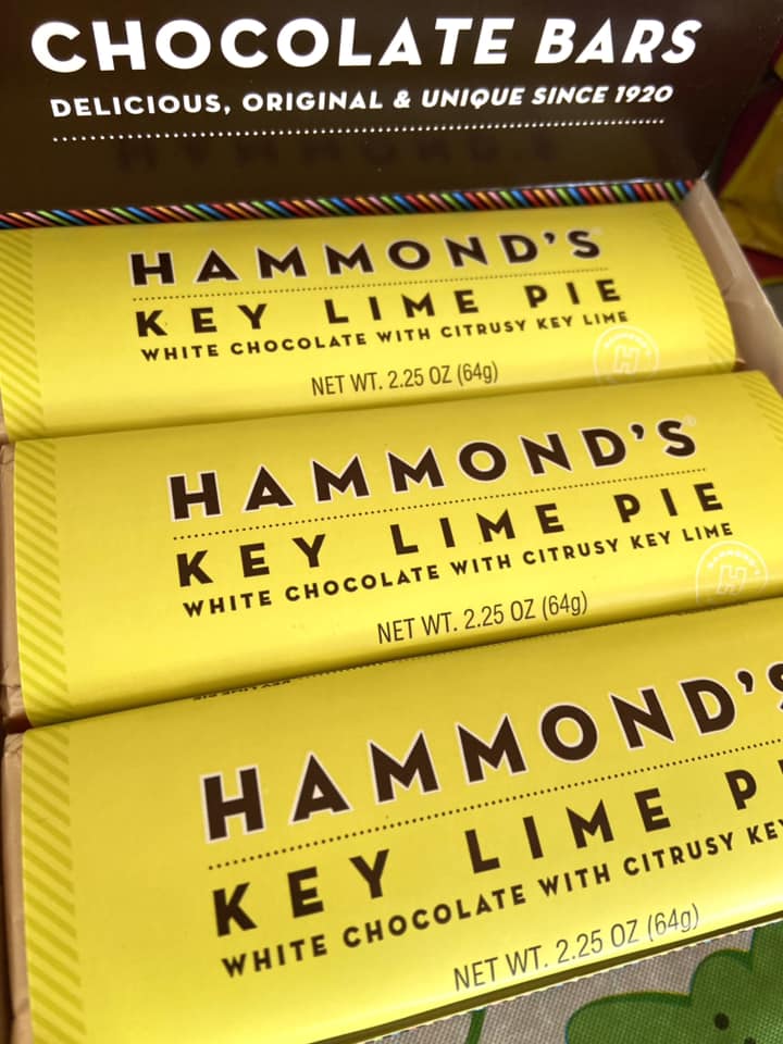 Hammonds Key Lime Pie Chocolate Bar - Deer Creek Mercantile