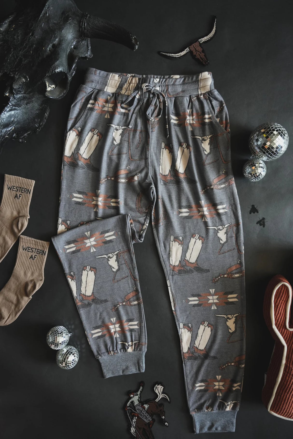 Loungy Lariat Joggers * Westy West - Deer Creek Mercantile