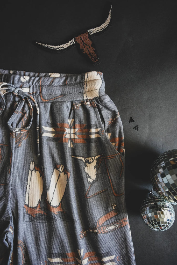 Loungy Lariat Joggers * Westy West - Deer Creek Mercantile