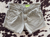 Vintage Tan Levi's Cutoff Shorts - Distressed Sz 29 SS25 - Deer Creek Mercantile