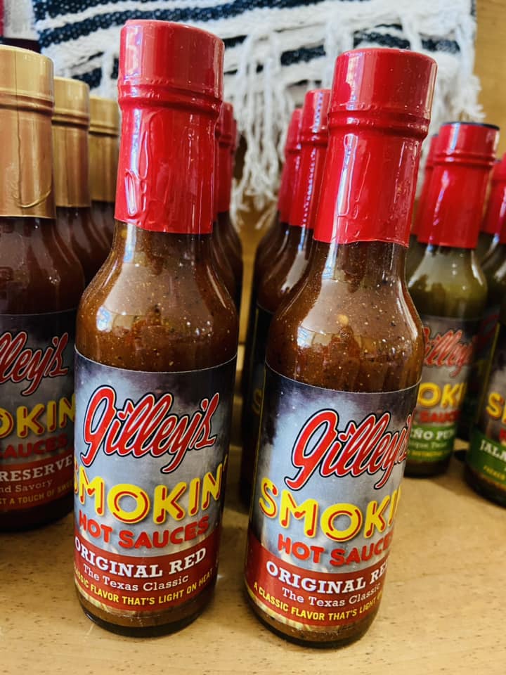 Gilley's Smokin' Hot Sauce Original Red - Deer Creek Mercantile
