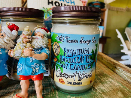 Old Town Candle (Coconut Island) - Deer Creek Mercantile