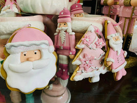 Pink Christmas Cookie Ornament - Deer Creek Mercantile