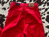 Vintage 90s Panhandle Slim Red Women's Denim Jeans - Deer Creek Mercantile