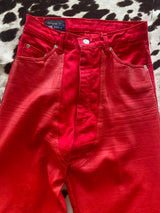 Vintage 90s Panhandle Slim Red Women's Denim Jeans - Deer Creek Mercantile