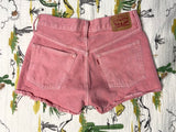 Pre-Loved Pink Levi's Denim Shorts Size 27 - Deer Creek Mercantile