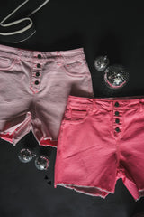 Swap It Out Neon Coral/Pink Reversible Shorts - Deer Creek Mercantile