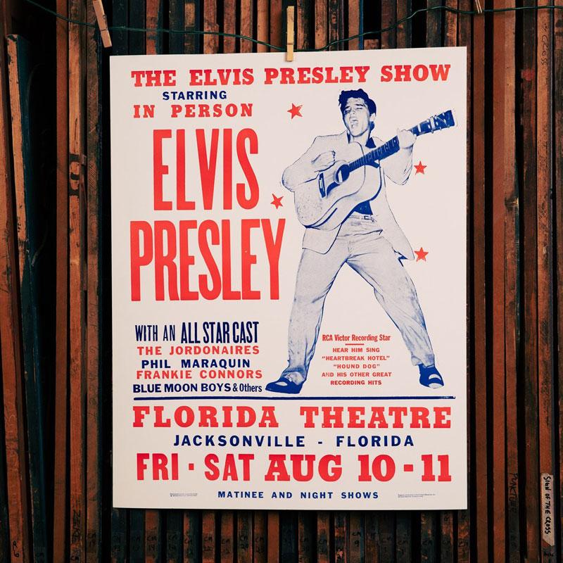 Elvis Presley Poster - Licensed - Deer Creek Mercantile