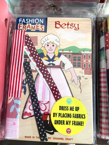Betsey Ross Fashion Frame - Deer Creek Mercantile