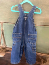 Pre-Loved OshKosh Denim Overalls *18 Months - Deer Creek Mercantile