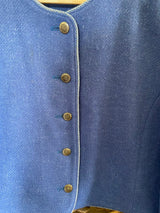 Vintage Pendleton Blue Suit Wool Jacket *Women's - Deer Creek Mercantile