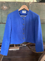 Vintage Pendleton Blue Suit Wool Jacket *Women's - Deer Creek Mercantile