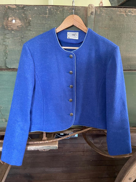 Vintage Pendleton Blue Suit Wool Jacket *Women's - Deer Creek Mercantile