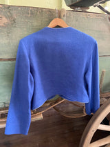 Vintage Pendleton Blue Suit Wool Jacket *Women's - Deer Creek Mercantile