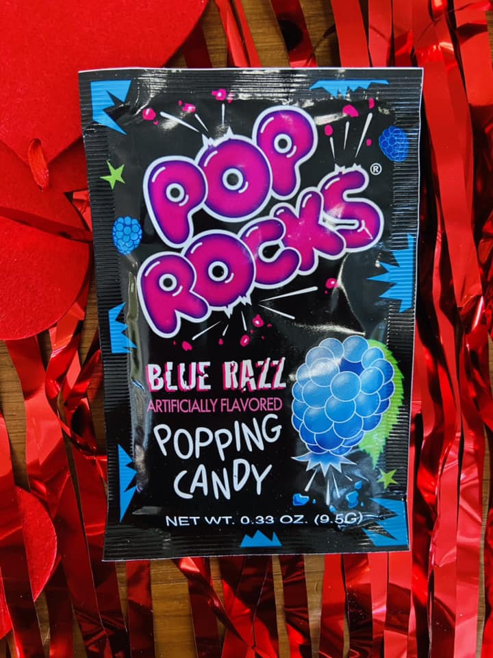 Pop Rocks, Blue Razz, 0.33oz - Deer Creek Mercantile