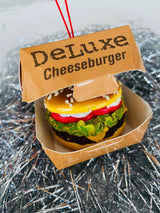 Resin Cheeseburger Ornament *Kurt S. Adler - Deer Creek Mercantile