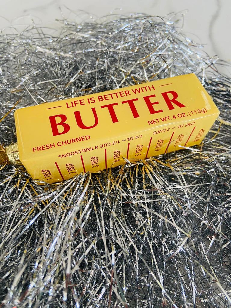 Stick of Butter Ornament *Kurt S. Adler - Deer Creek Mercantile