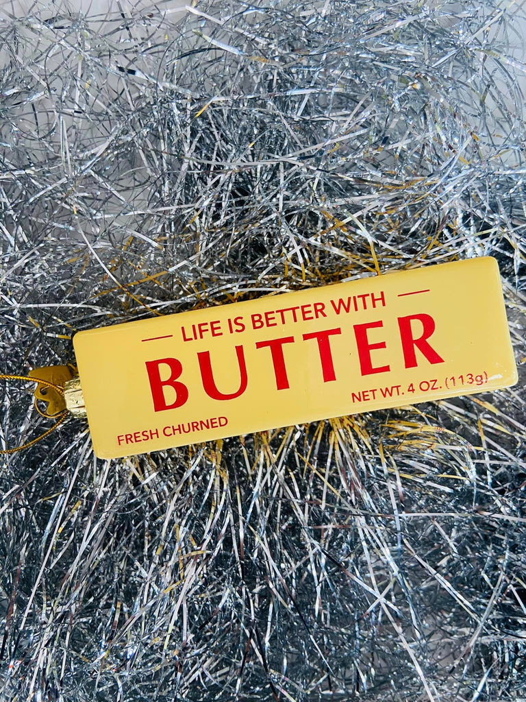 Stick of Butter Ornament *Kurt S. Adler - Deer Creek Mercantile