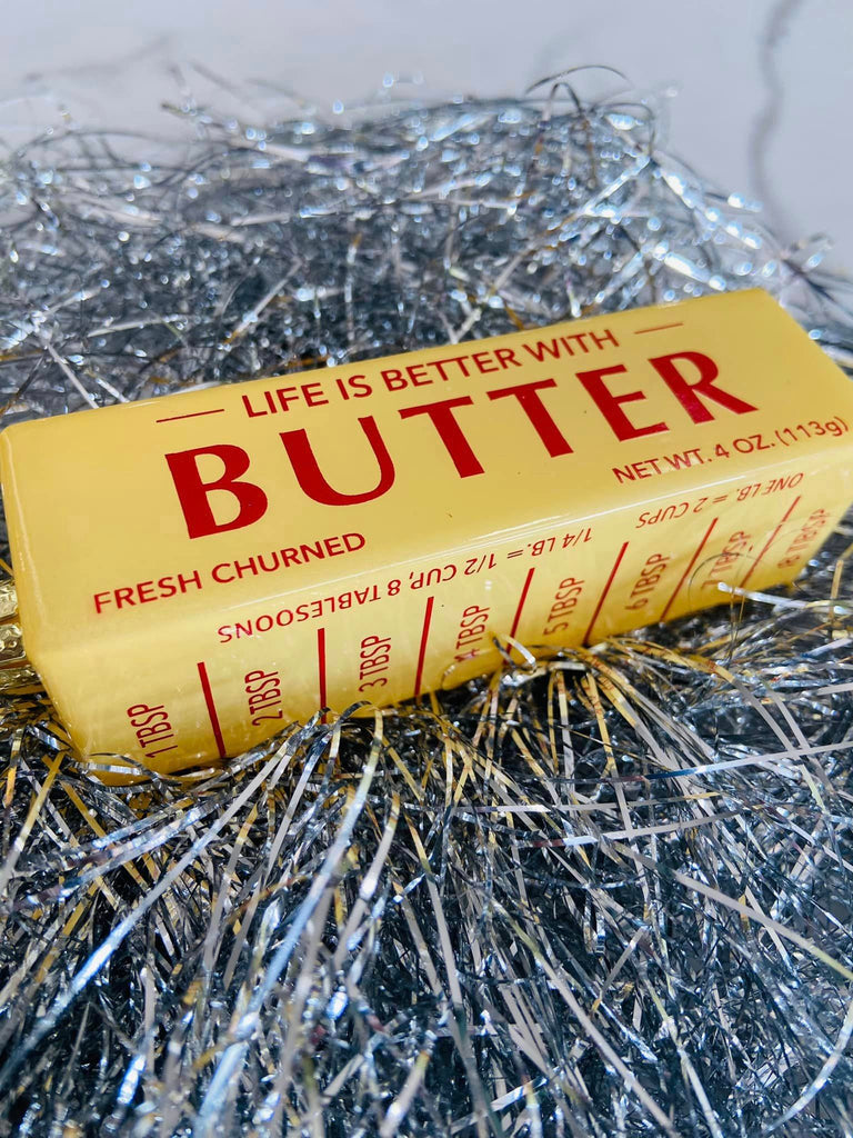 Stick of Butter Ornament *Kurt S. Adler - Deer Creek Mercantile