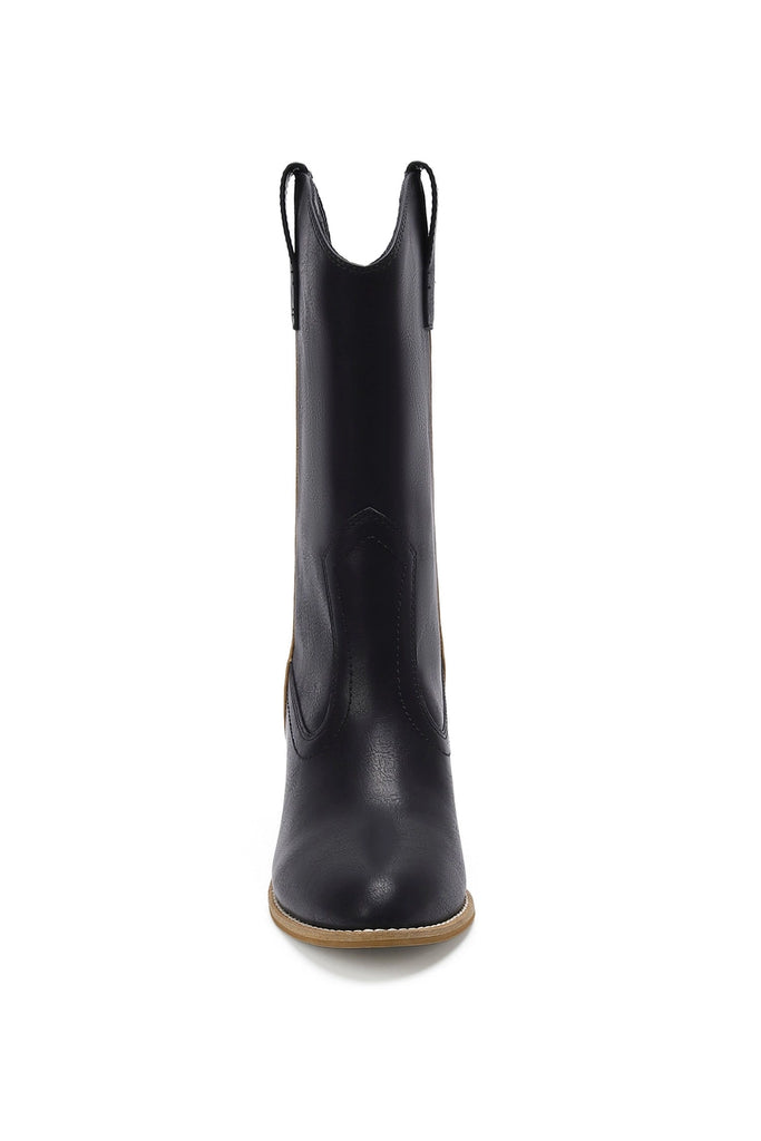 Boho Butterfly Western Boot *Black - Deer Creek Mercantile
