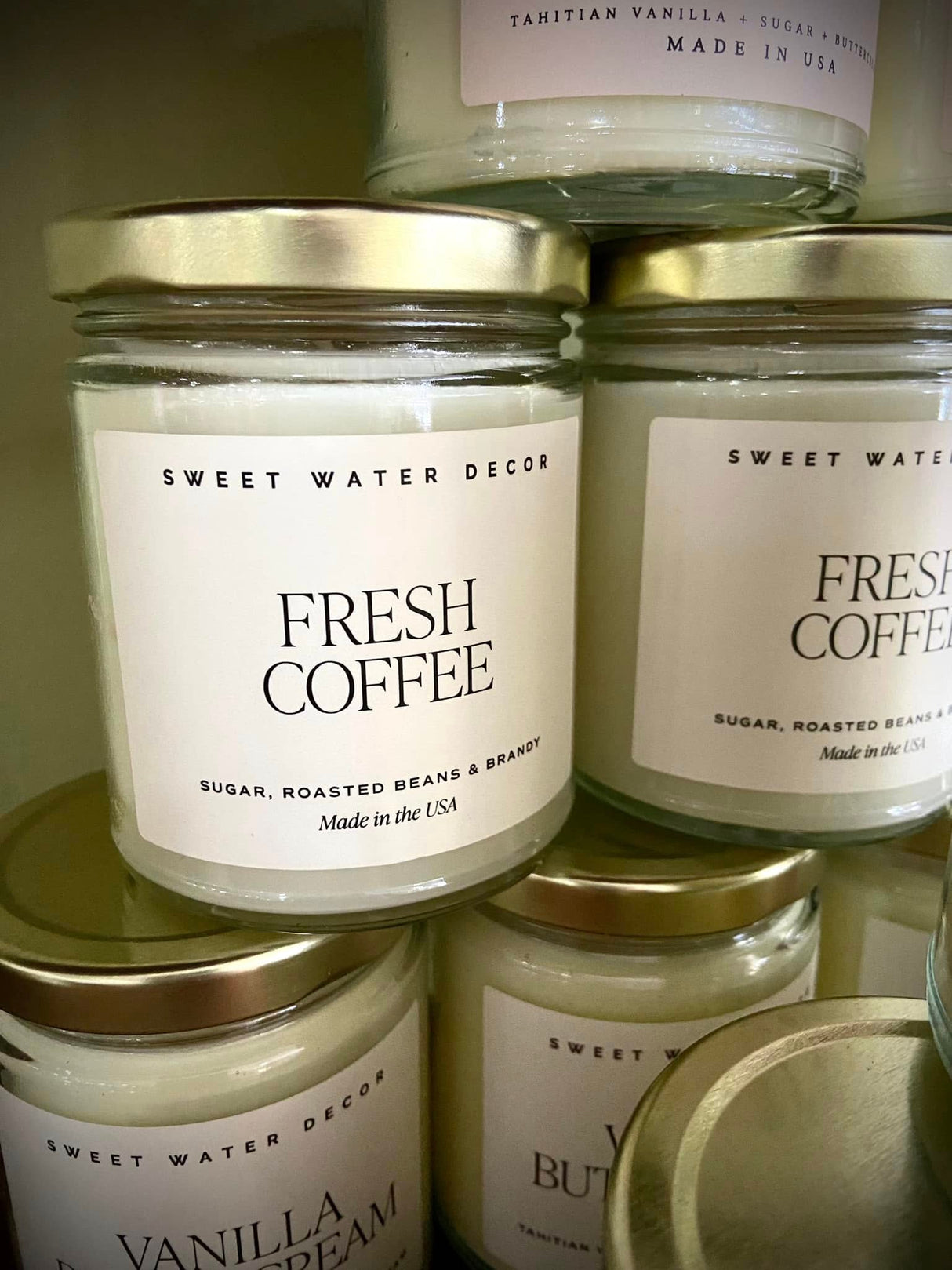 Sweet Water Candle - Made in USA - Deer Creek Mercantile