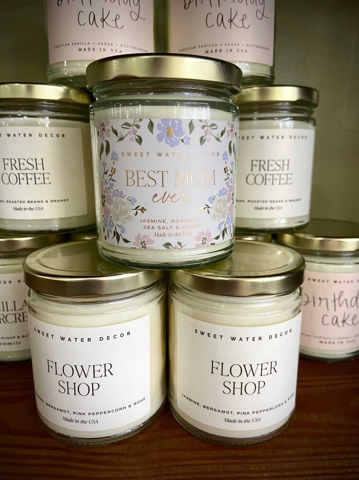 Sweet Water Candle - Made in USA - Deer Creek Mercantile