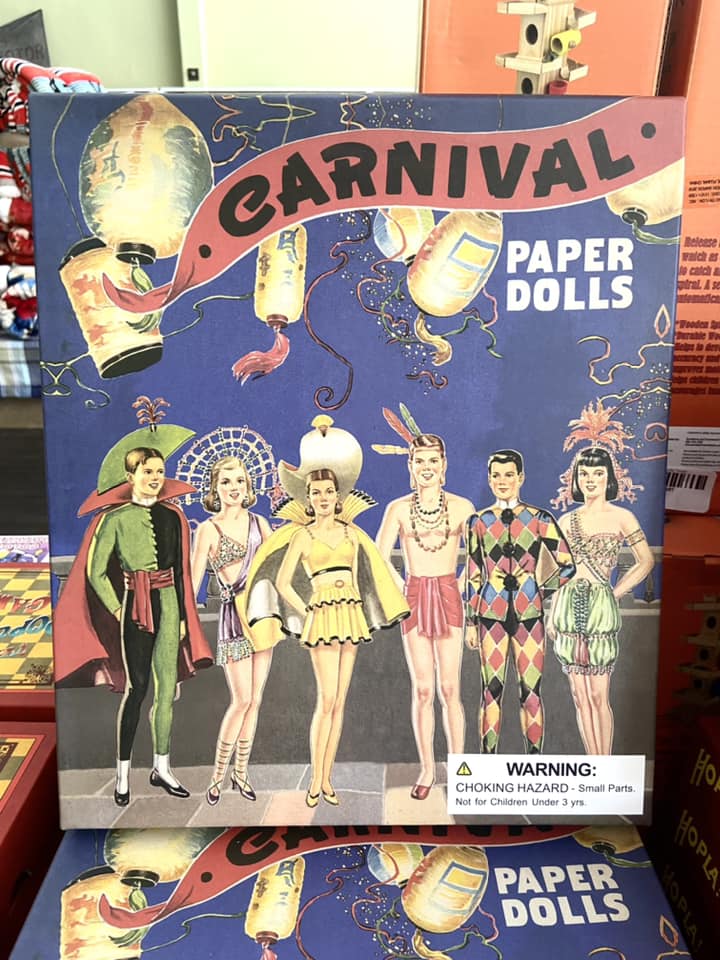 Nostalgic Carnival Paper Doll Set - Deer Creek Mercantile
