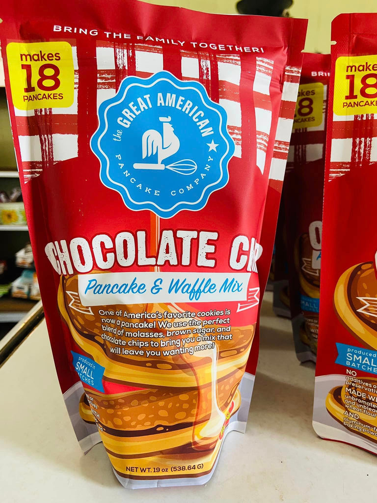 Great American Pancake & Waffle Mix * Chocolate Chip - Deer Creek Mercantile