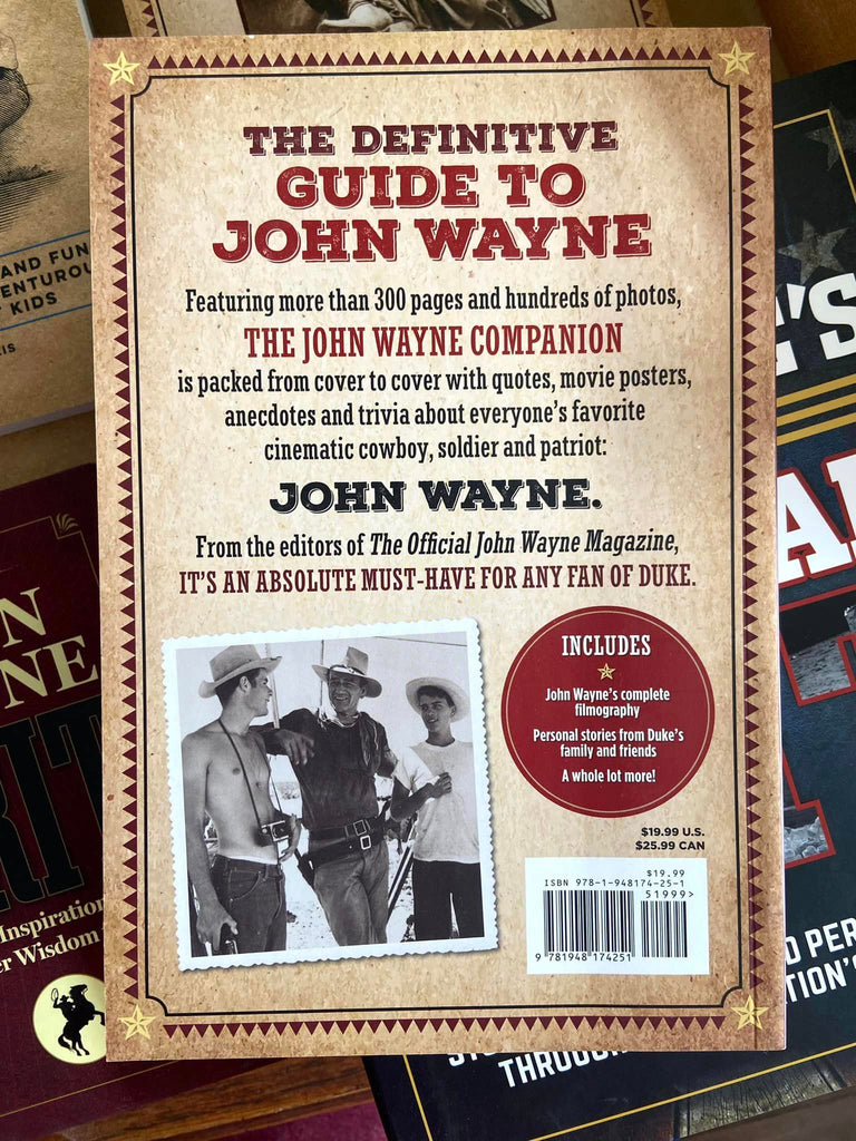 The John Wayne Companion Book - Deer Creek Mercantile