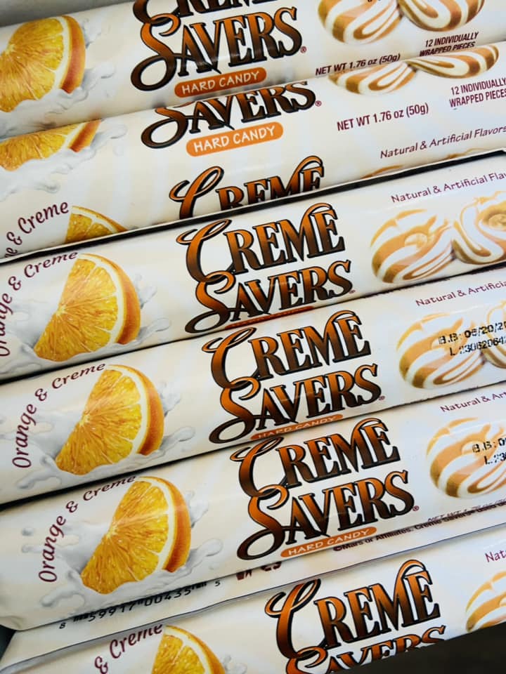 Cream Saver Orange & Cream Candy - Deer Creek Mercantile