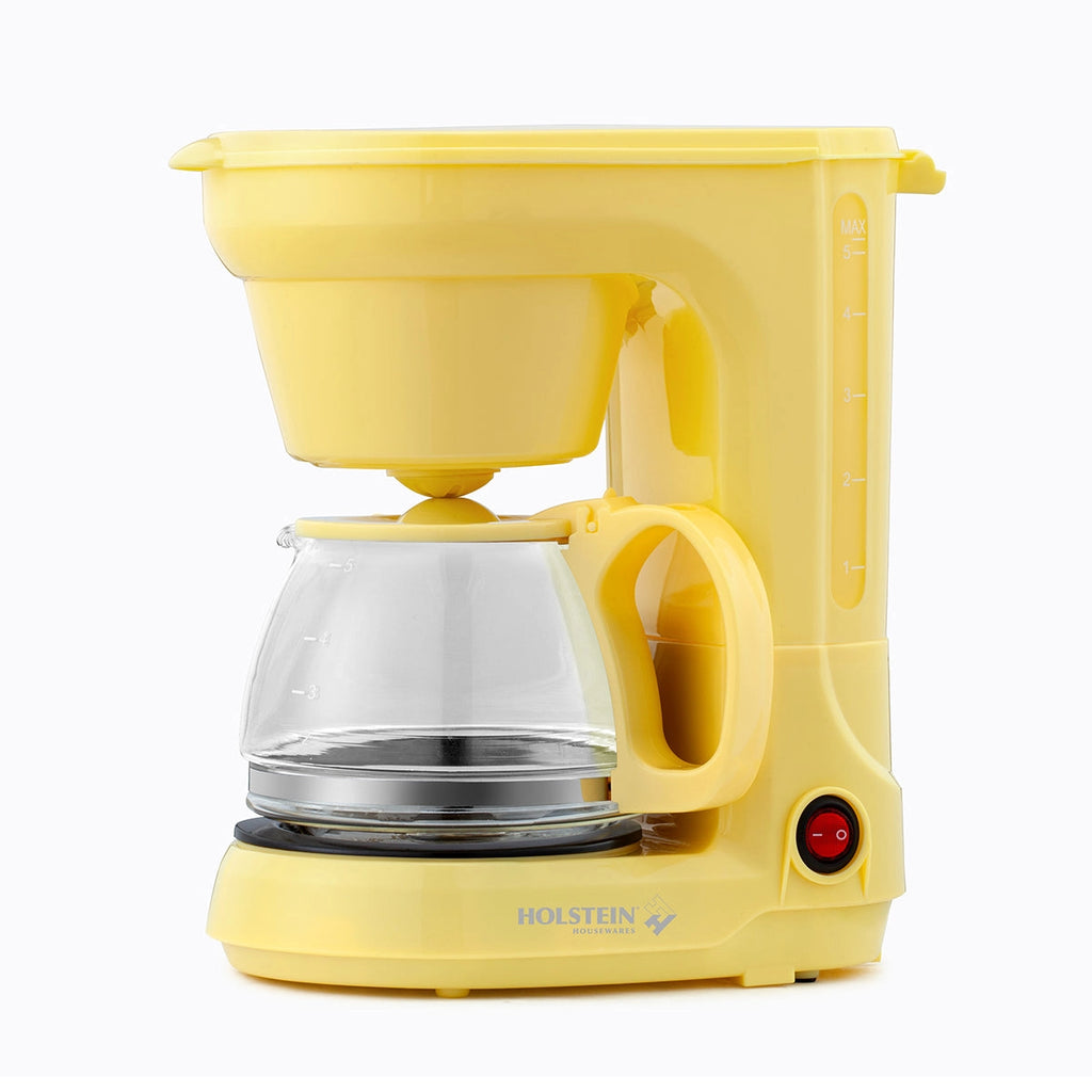 5 Cup Coffee Maker *Yellow - Deer Creek Mercantile