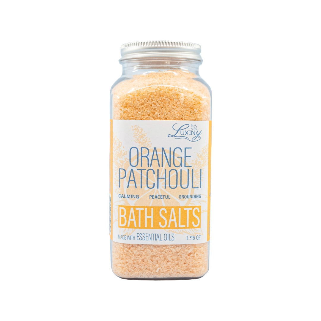 Orange Patchouli Bath Salts - Deer Creek Mercantile