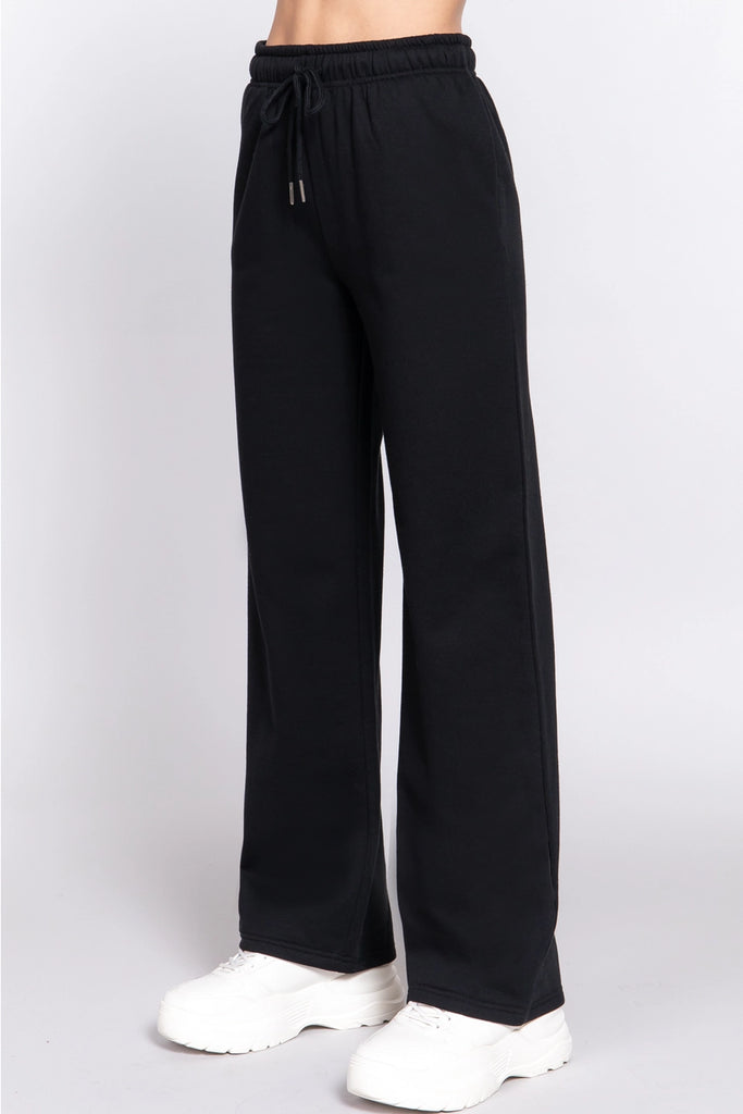 Midnight Move Black Jogger Pants - Deer Creek Mercantile