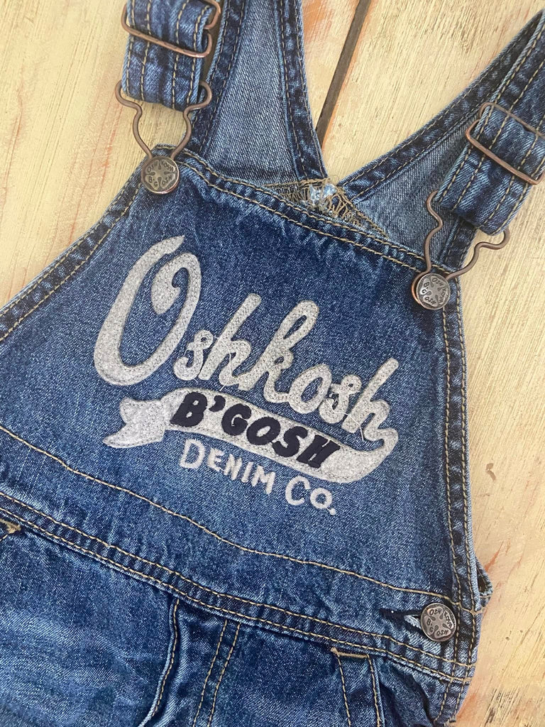 Pre-Loved Oshkosh B'Gosh Denim Co. Overalls *24 Months - Deer Creek Mercantile