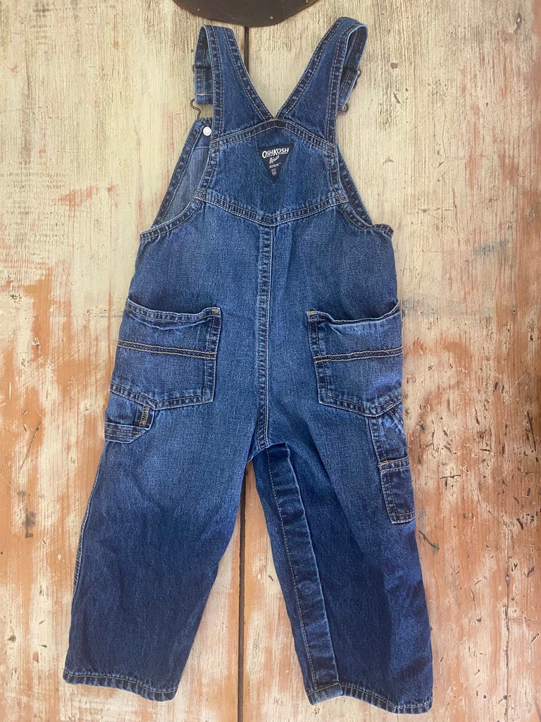 Pre-Loved Oshkosh B'Gosh Denim Co. Overalls *24 Months - Deer Creek Mercantile